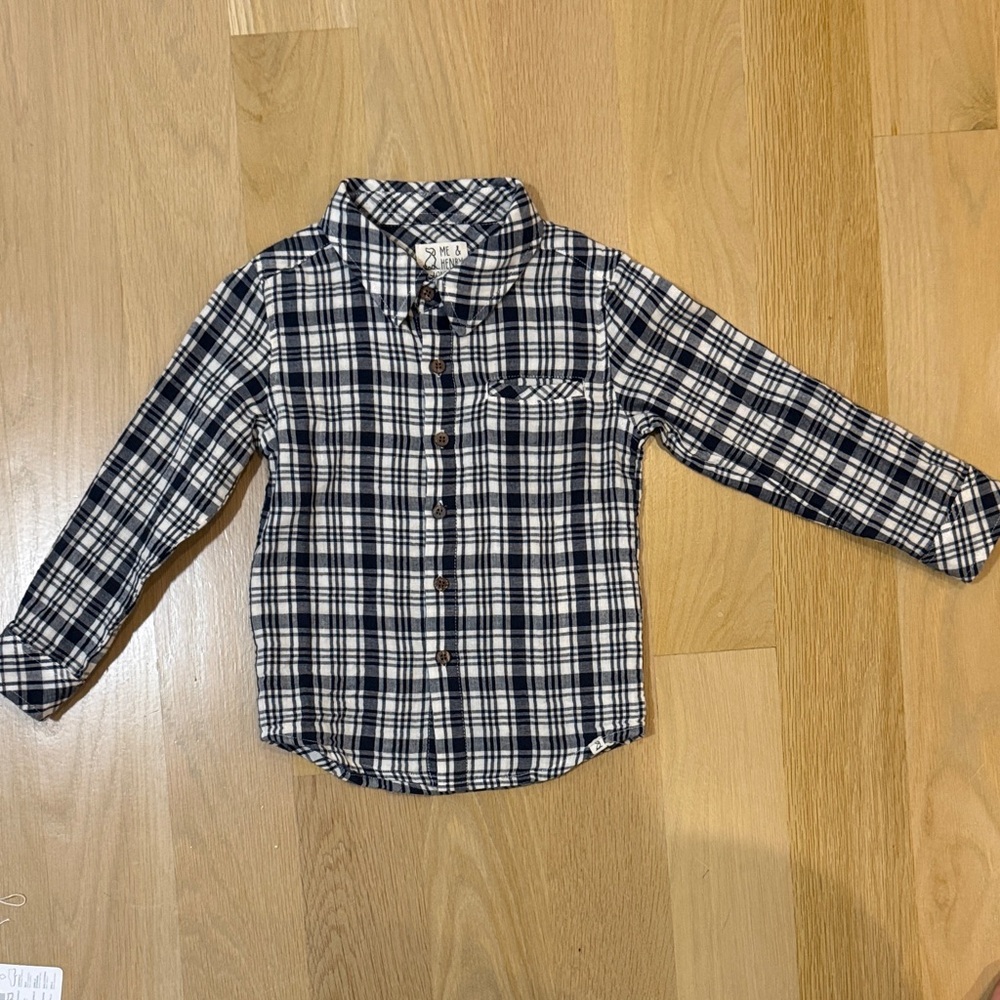 Me & Henry Boys Atwood Woven Shirt